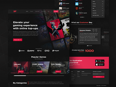 Gaming Website designs, themes, templates and downloadable graphic