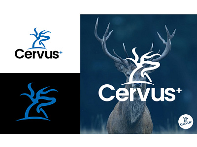 Cervus+ branding branding logo cusotm logo custom logo design fiverr fiverr gig fiverr logo graphic design logo minimal minimal logo