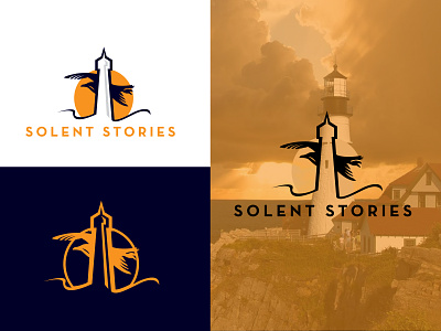 Solent Stories branding branding logo custom logo design fiverr fiverr gig fiverr logo graphic design icon illustration logo logomark pictoralmark