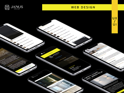 Janus. Website design desing door figma homepage marketing design ui ux webdesign website design