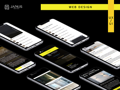 Janus. Website design