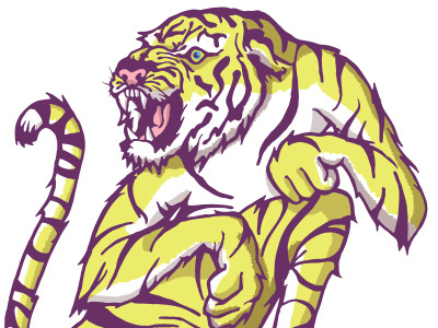 Tiger Style illustration illustrator migastroni tiger vector
