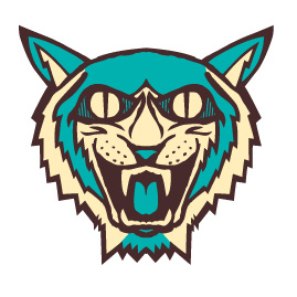 Cat mask cat illustration vector