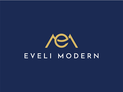 eM Monogram branding brandmark design logo logomark luxury minimalist modern monogram vector