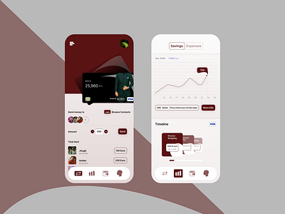 Banking App Concept Design banking classic credit card design progress ui ux wallet