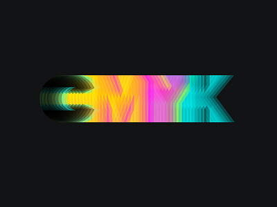 CMYK black cmyk cyan design graphic magenta tee tees tshirt yellow