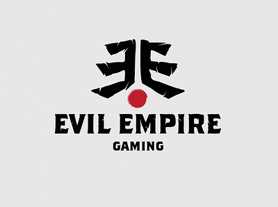 Evil Empire Gaming logo agressive branding esport logo symbol