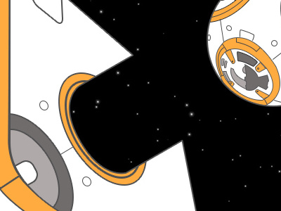May the 4th bb8 icon illustration may the 4th space star wars star wars day