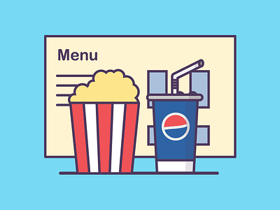 Movie Time design graphicdesign illustration vectors
