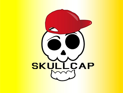 Skullcap -- logo design app branding design graphic design illustration logo typography ui ux vector