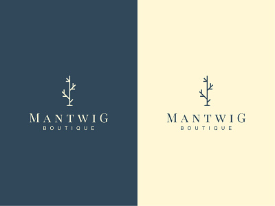 Mantwig Boutique - Logo Design and Branding brand guideline branding design graphic design illustration logo logo design ui