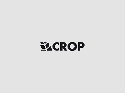 CROP - Logo Design brand guideline branding design graphic design illustration illustrator logo logo design vector