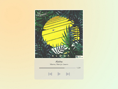 Daily UI - Music Player