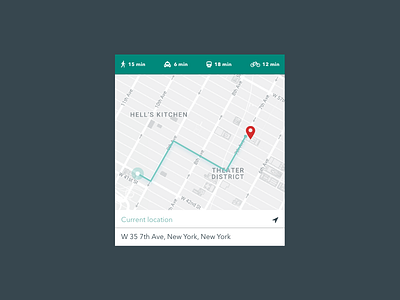 Daily UI - Location Tracker