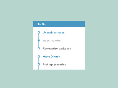 Daily UI - To Do List