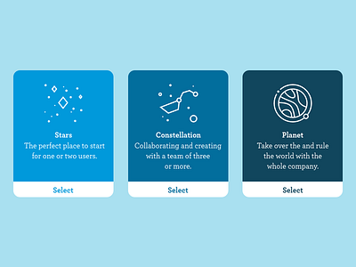 Daily UI - Select User Type company daily ui icons infographics interface minimal select space type ui user