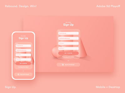 Adobe Xd Playoff: Sign Up