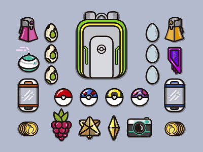 Inside a Pokémon trainer's bag