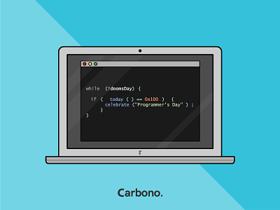 Happy Programmer's Day! carbono celebrate illustration programmer day programmers day programming september 13