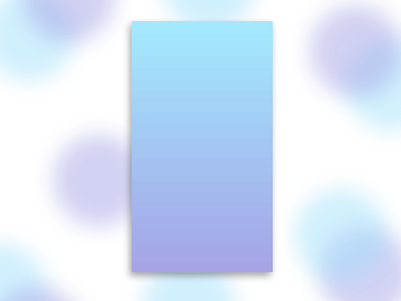 Concept App - How it Works after effects animation app blue calm design flower meditation purple ui ux