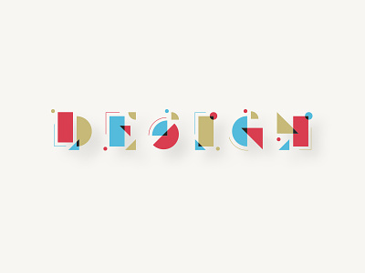 Abstract Letterforms design letterforms typeface typography