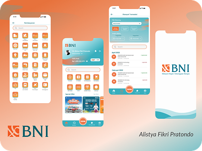 Redesign - BNI Mobile Banking ui
