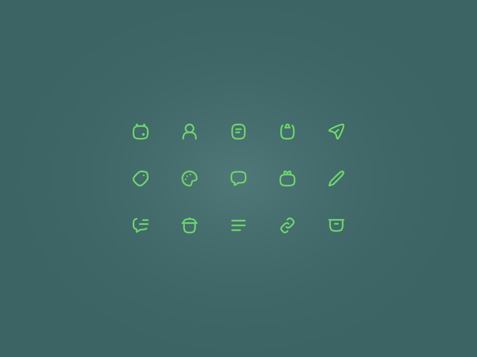 Mini icons by Emma Agering on Dribbble