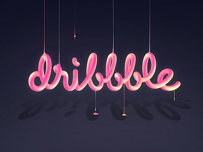 Font Design For Dribbble fontdesign