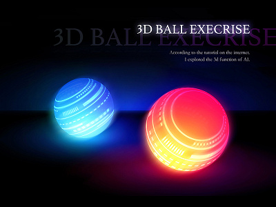 3D ball execrise