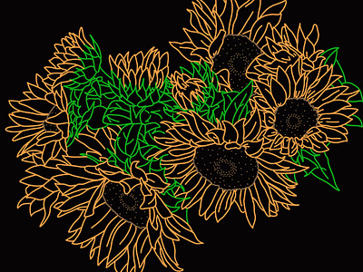 More Sunflowers