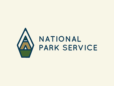 NPS Logo Rebrand branding combination mark corporate identity identity design logo logo design logo mark logotype national park service nps