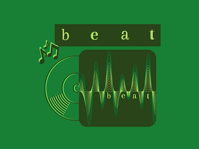 BEAT : Streaming Music Startup app branding dailylogochallenge design graphic design illustration logo typography ui