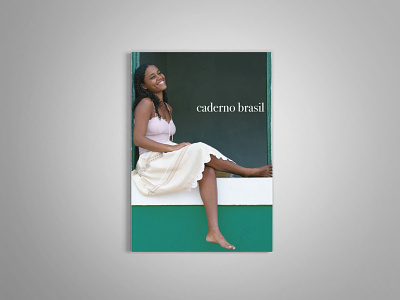 Caderno Brasil catalogue graphic design