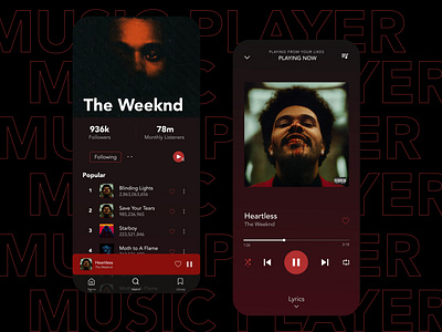 Music App UI