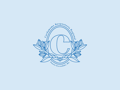 Cardamomo Badge badge bakery cute emblem floral logo seal vintage
