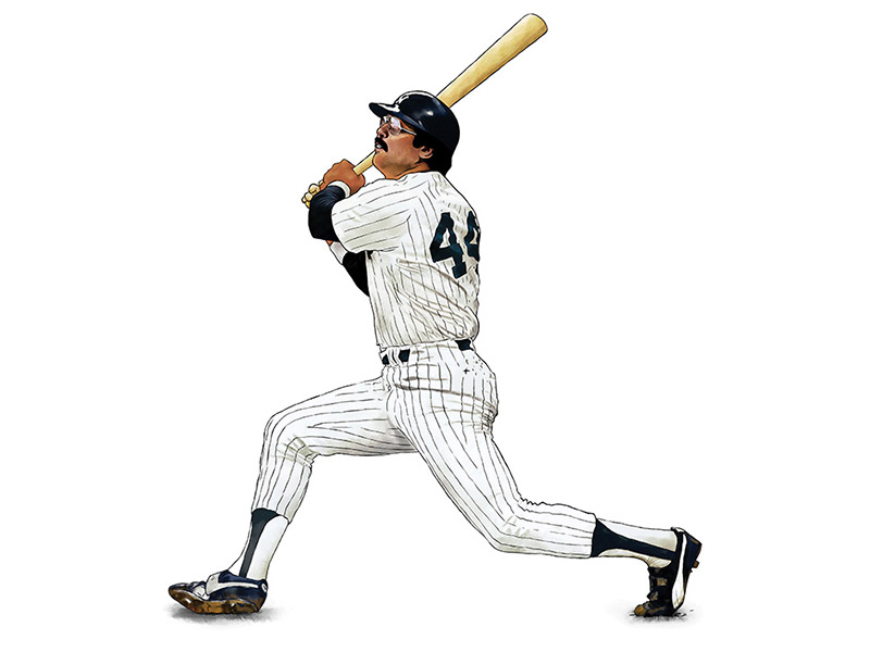 Reggie Jackson Artwork by Matt Marino on Dribbble