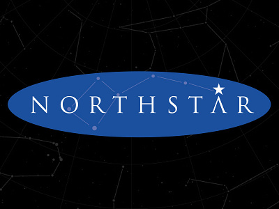 Northstar Logo logo logo design trajan type typography vector