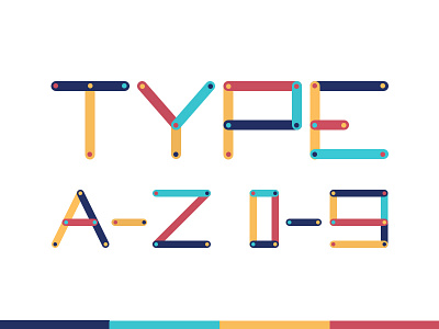 Type 36 colour colourful font type type36