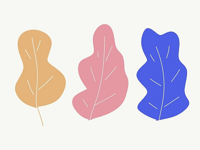 Leafs adobe draw illustration leaf nature nature illustration vector