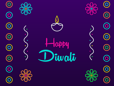 HAPPY DIWALI adobexd celebration color colorful colors diwali festival illustraion vector