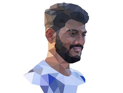 Low poly portrait creativity design illustration lowpoly lowpolyart lowpolygon portrait