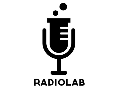 Radiolab lab logo logodesign mic microphone radio science scientific vector vial