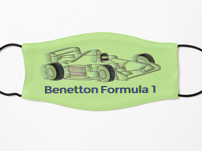 Benetton Formula 1 Art Design branding clothing design creative art graphic design illustration art work tshirt design