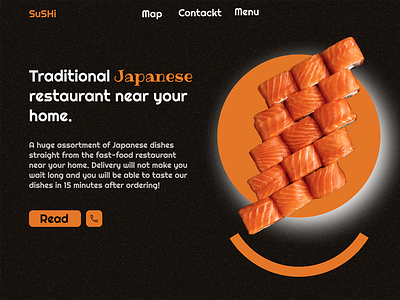 Fast food restaurant with traditional Japanese cuisine.