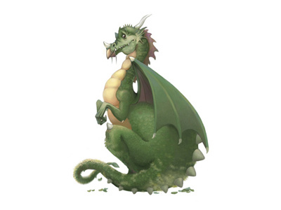 Dragon dragon dragon illustration art picture drawing