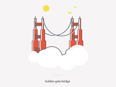 Golden gate bridge build