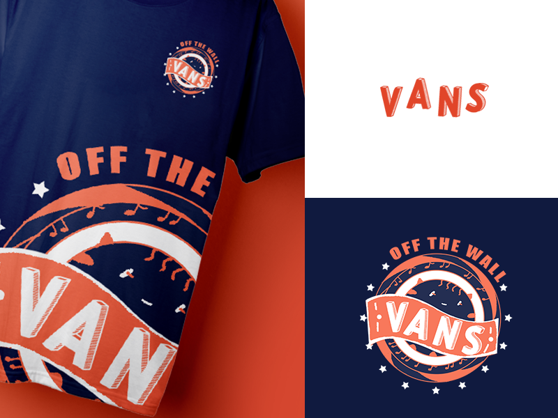 vans t shirt design