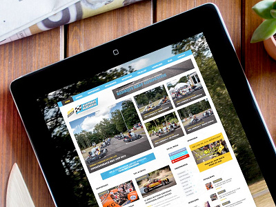 Dutch Karting Community Website community design dutch karting ui ux webdesign website