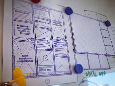 Sketching App UI app appdesign design mobile sketch ui ux