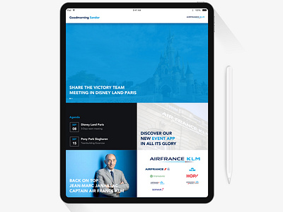 iOS News App Airfrance KLM